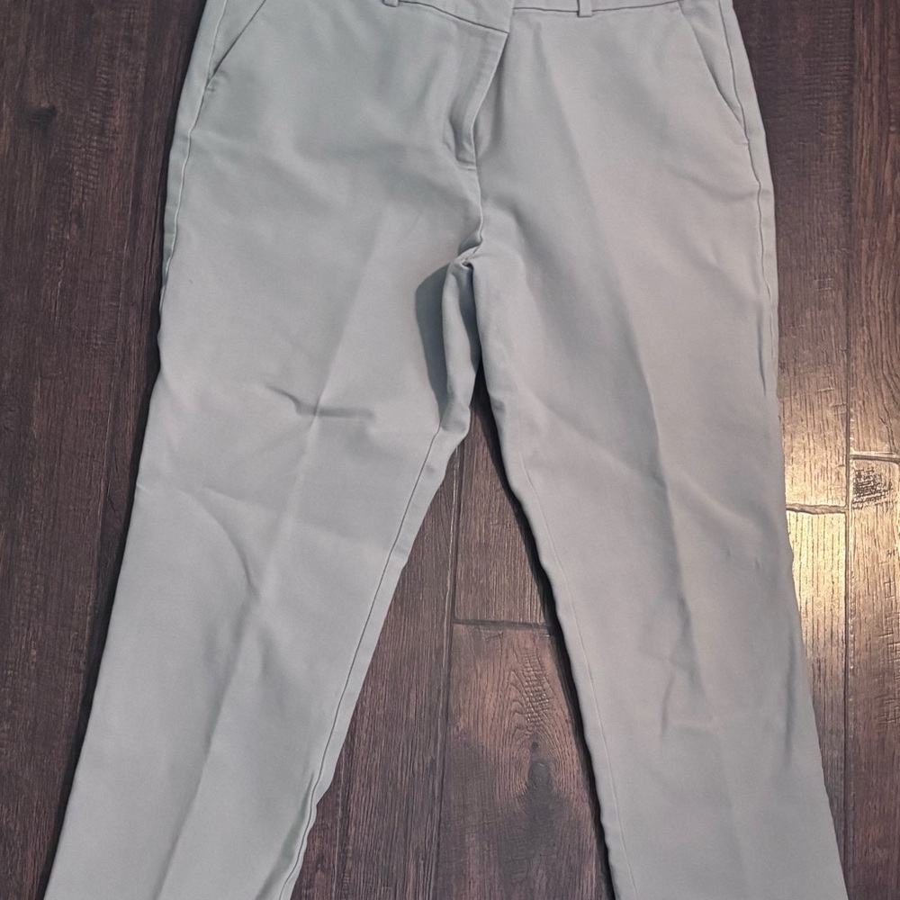 Ann Taylor Women's Light Gray Skinny Pants